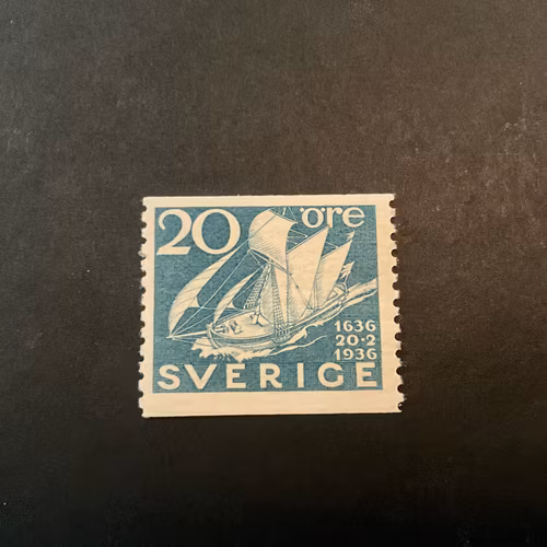 Postverket facit 249 postfriskt märke
