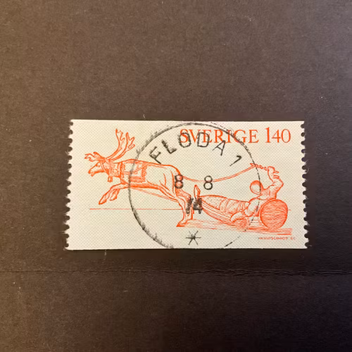 Laponia facit 777 lyxstämplat FLODA 1