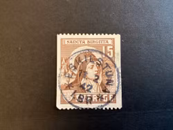 Sancta Birgitta facit nr 335 A praktstämplat ESKILSTUNA LBR
