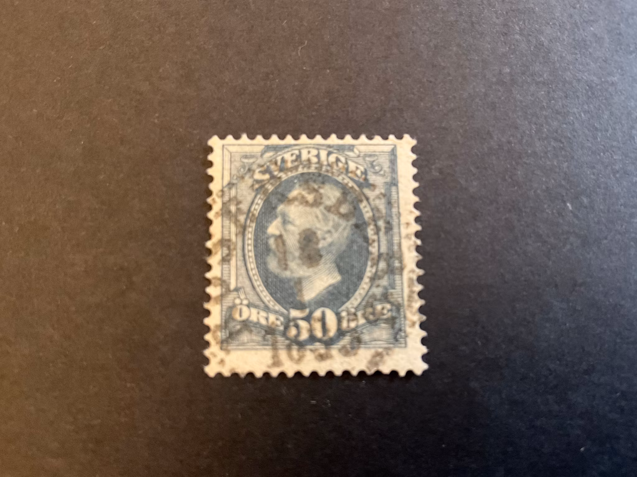 Oscar II facit 59 praktstämplat ROSERSBERG