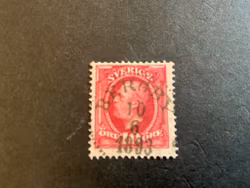 Oscar II facit 54 praktstämplat BERGBY