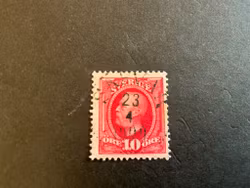 Oscar II facit 54 praktstämplat SÄFVAR