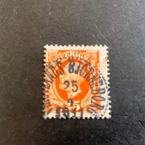 Oscar II facit 57 praktstämplat VERMLANDS BJÖRNEBORG
