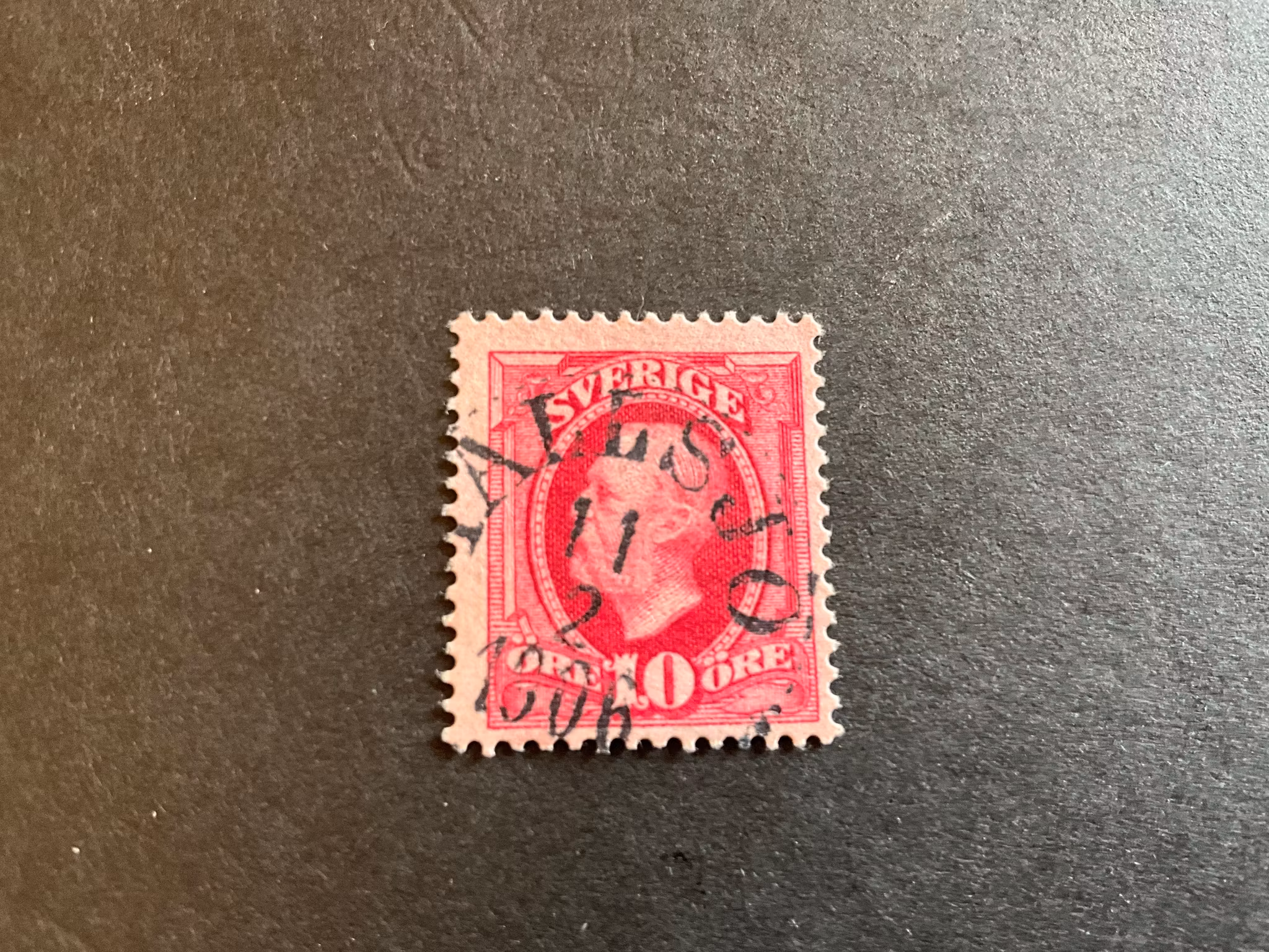Oscar II facit 54 praktstämplat TALLSJÖ