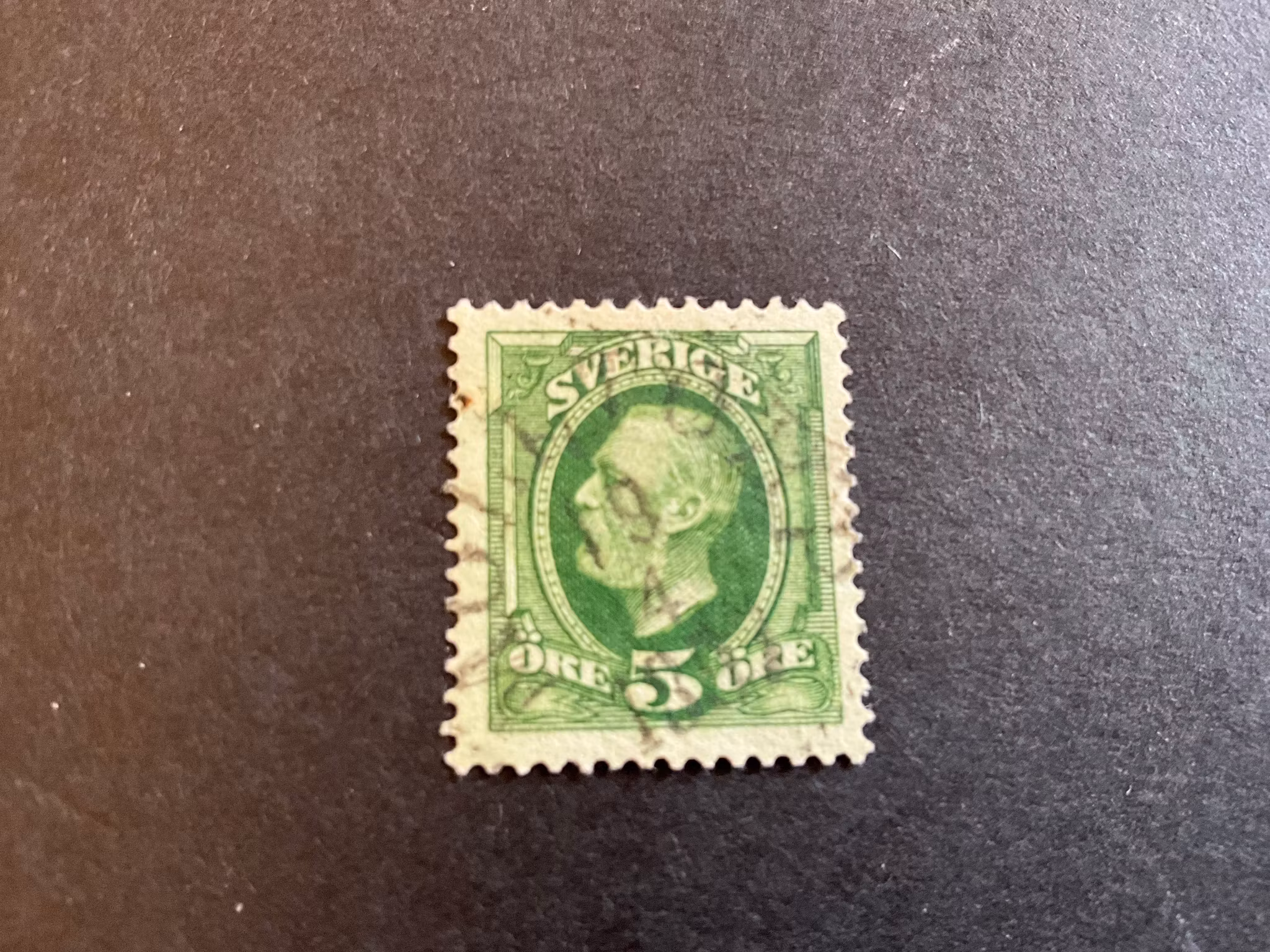 Oscar II facit 52 praktstämplat MÖLLTORP