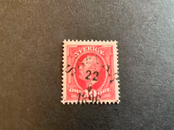 Oscar II facit 54 praktstämplat SÄFVAR