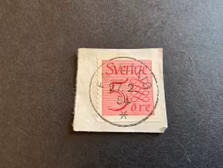Ny siffertyp I facit 393 lyxstämplat på klipp FAGERLID