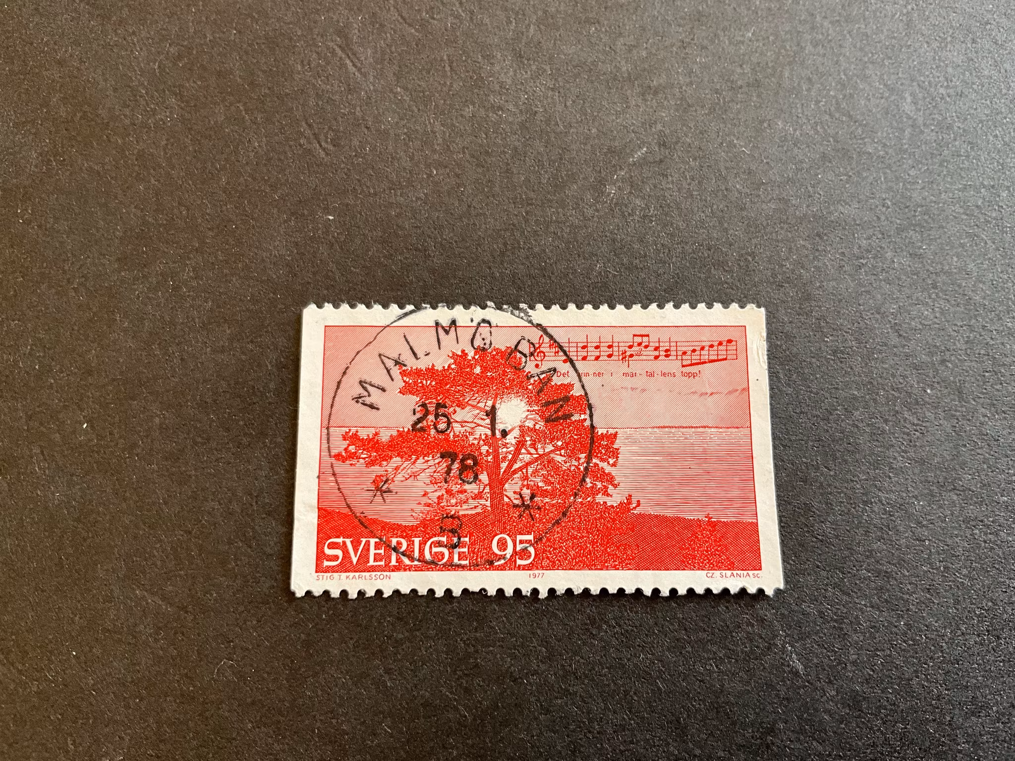 I Roslagens famn facit 1004 praktstämplat MALMÖ BAN