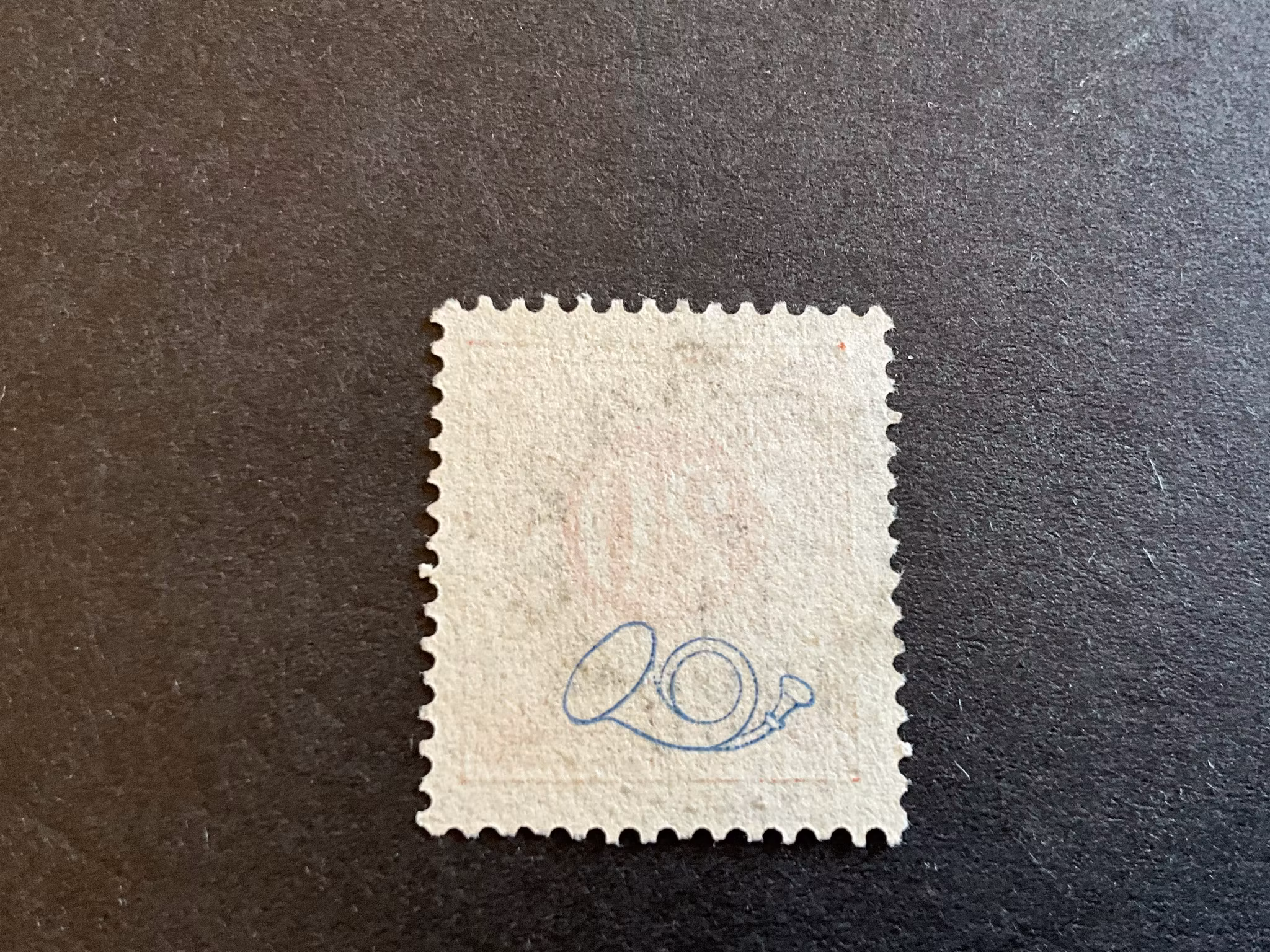 Facit 46 stämplat med förlängd ram i lvre vänster hörn