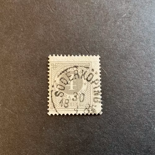 Ringtyp T 13 facit 29 praktstämplat SÖDERKÖPING