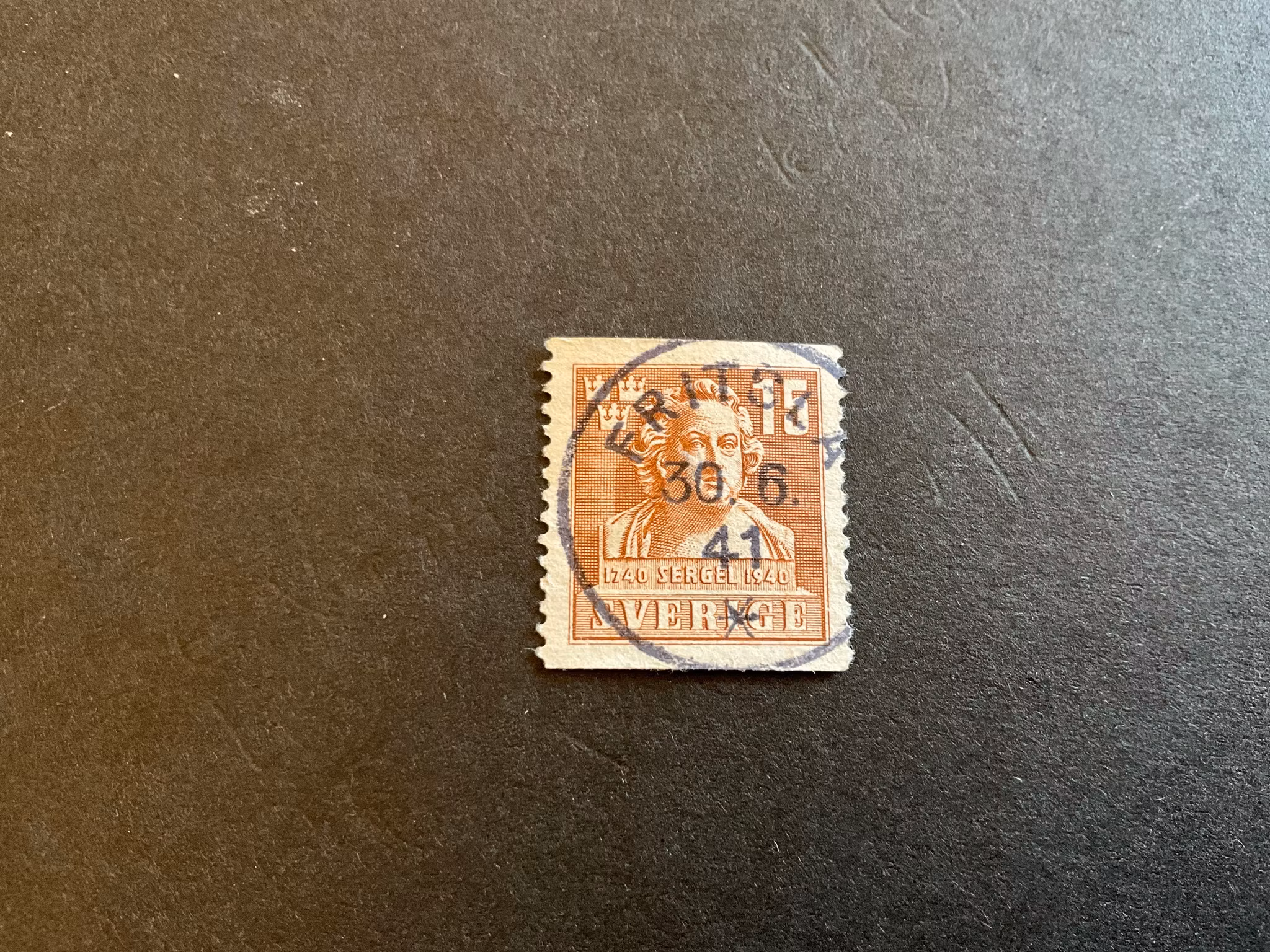 Sergel facit 326 A lyxstämplat FRITSLA