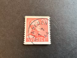 Gustaf V profil höger facit 276 A praktstämplat AVAHEDEN