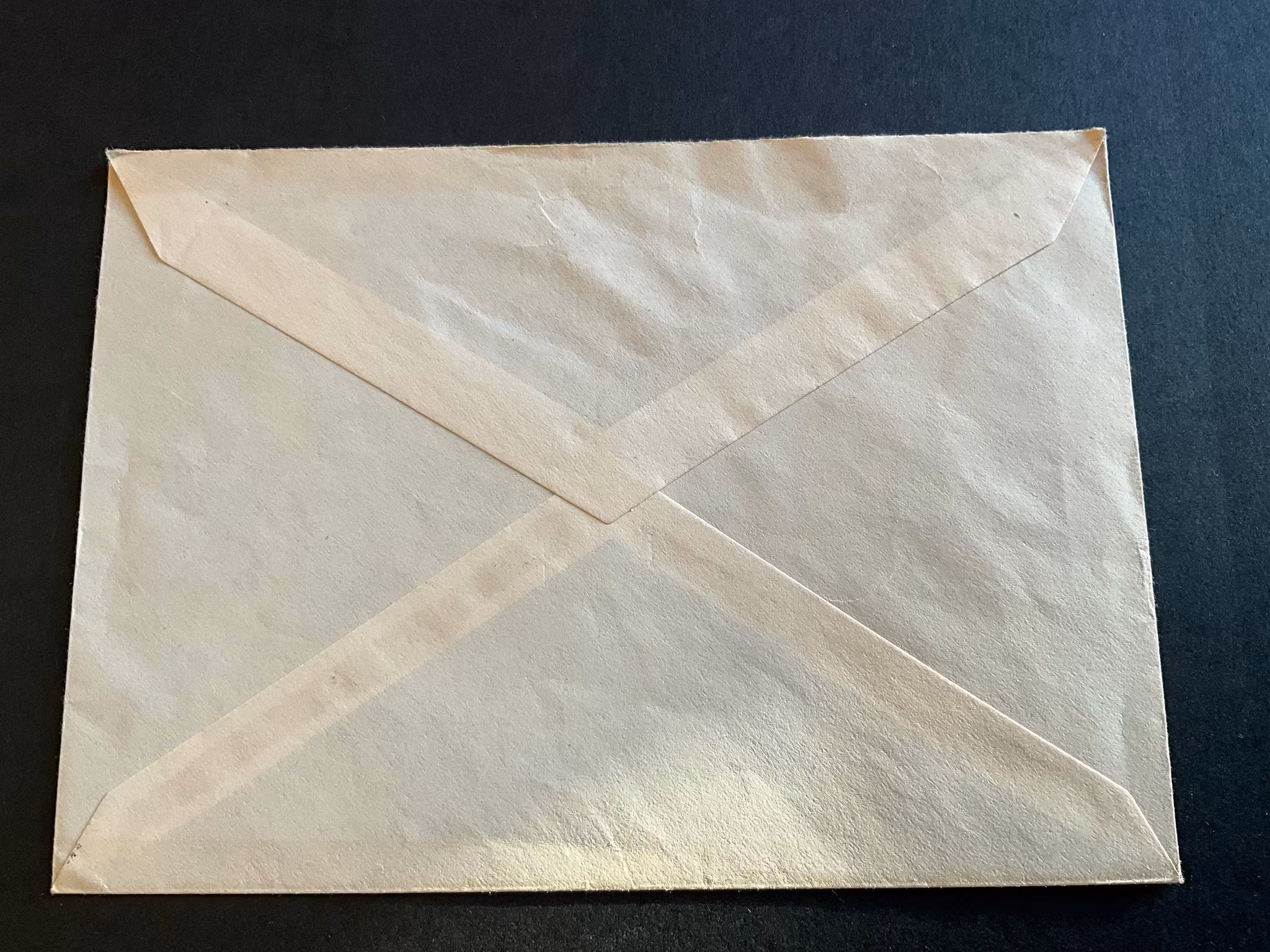 Brev frankerat med facit 433 A lyxstämplat HORN