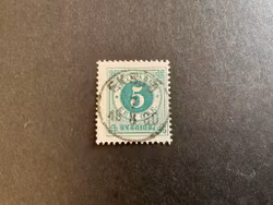 Ringtyp T 13 facit nr 30 lyxstämplat EKSJÖ