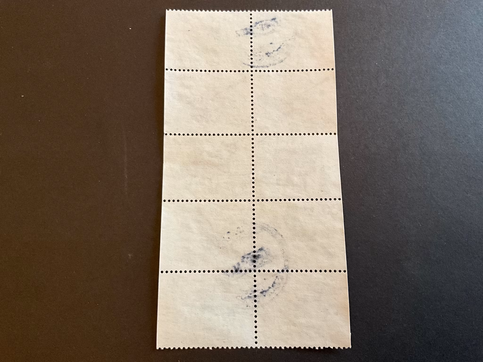 Bruno Liljefors djur facit nr 642-646 i stämplat block