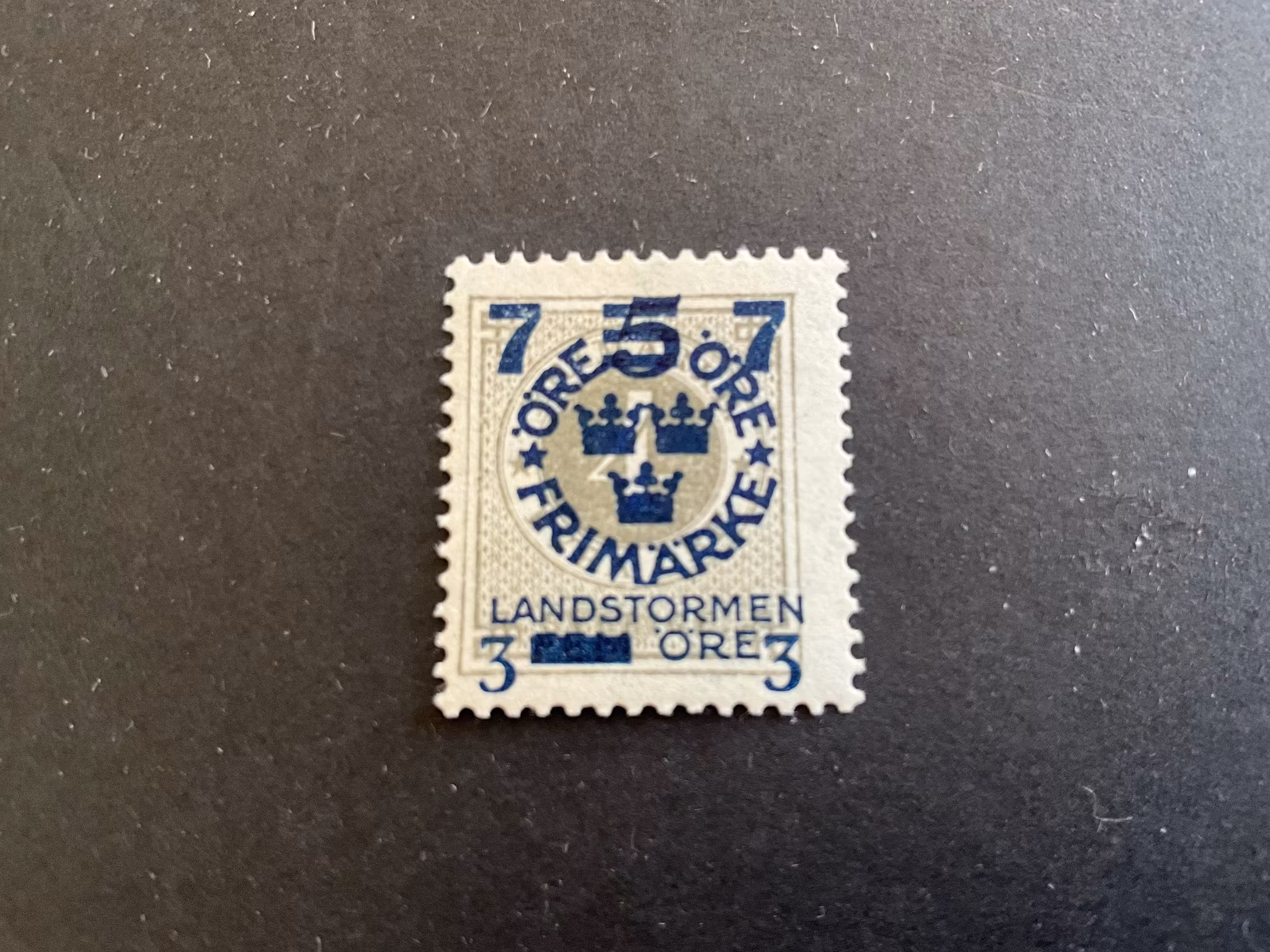 Landstormen III facit 128 cc postf4iskt märke