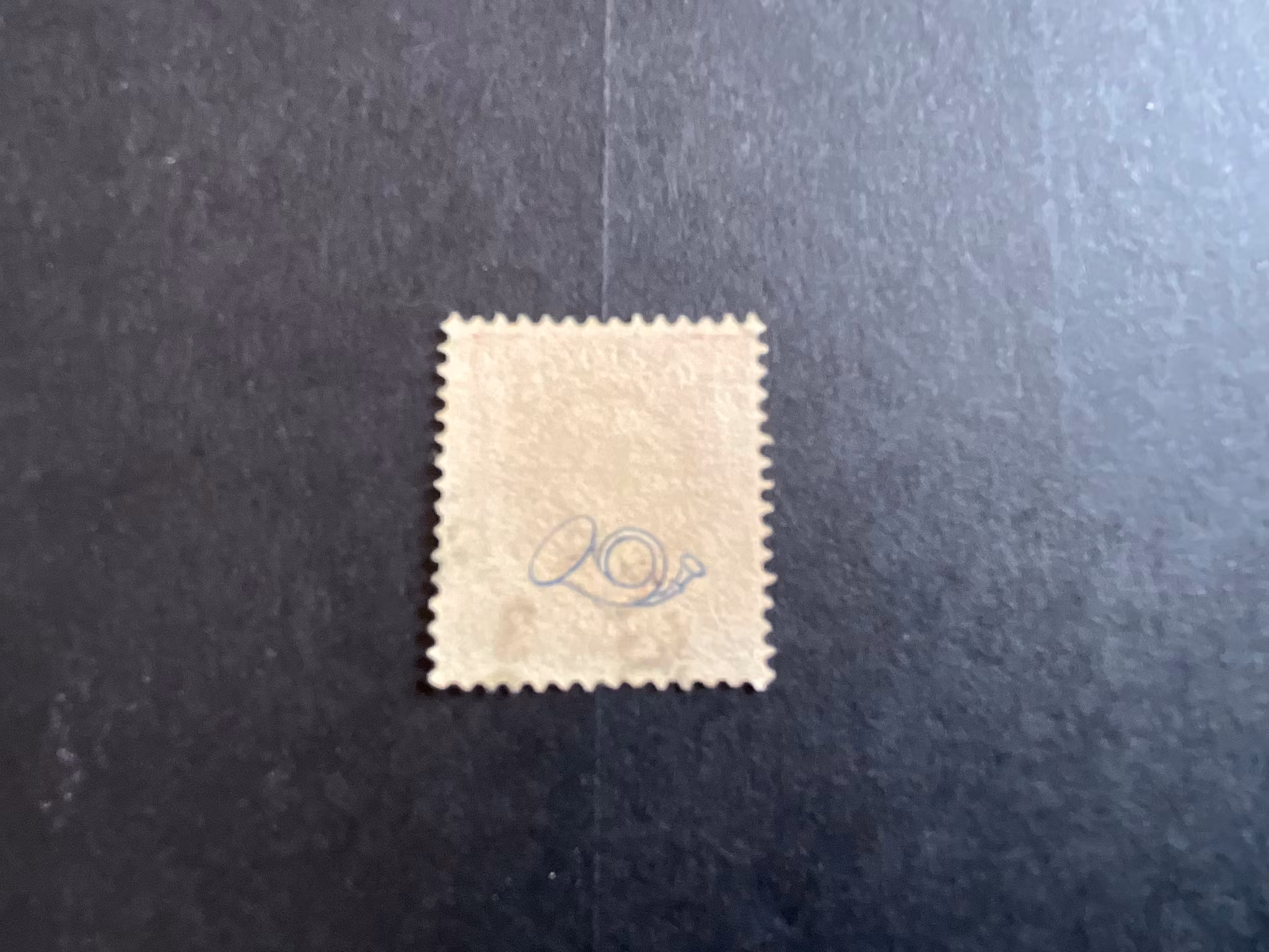 Oscar II facit 45 stämplat med översta ytterramen prickad