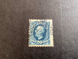 Oscar II facit 66 stämplat