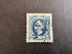 Oscar II facit 66 stämplat märke