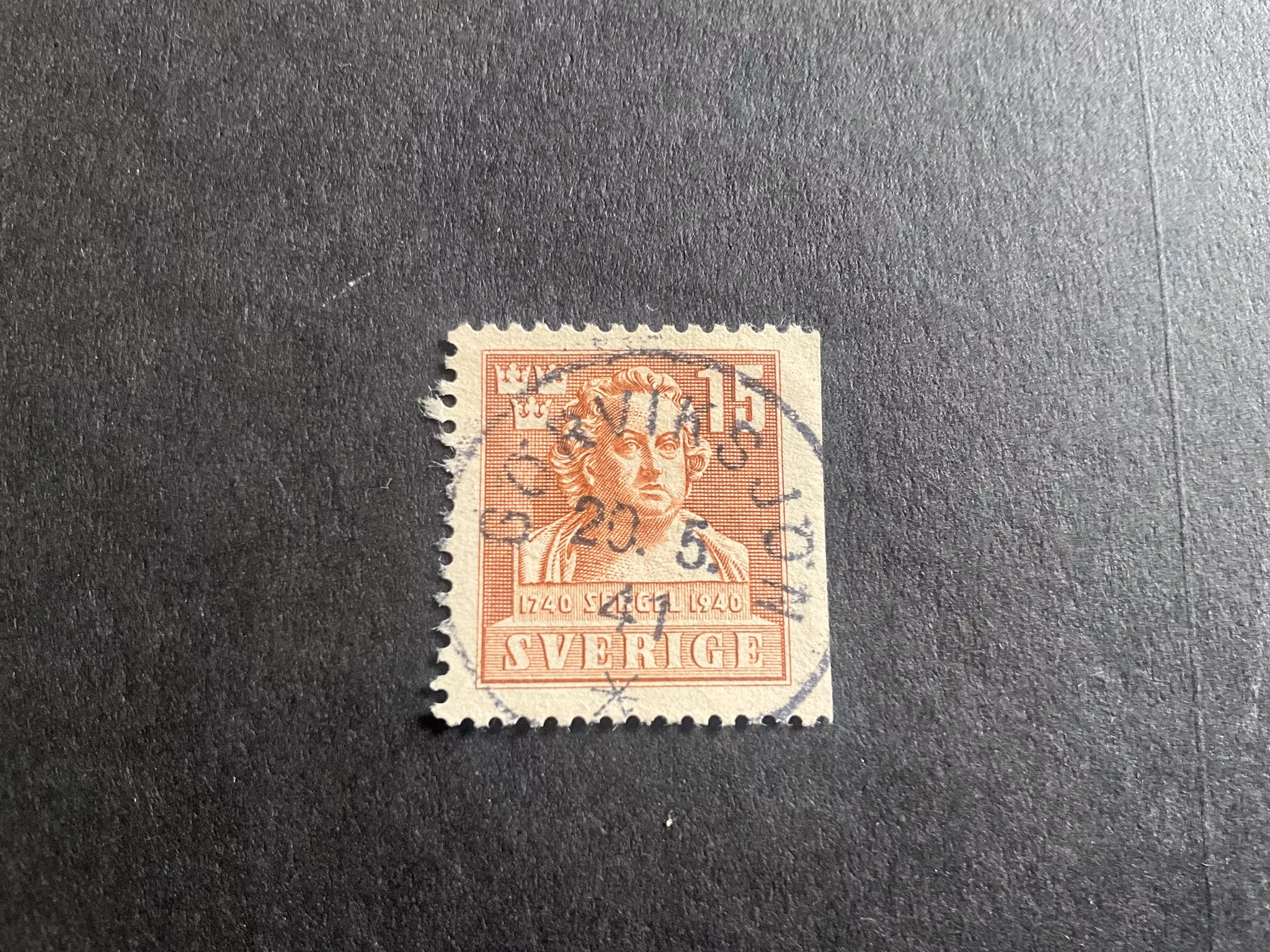 Sergel facit nr 326 B2 praktstämplat GÖRVIKSJÖN