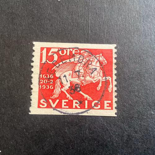Postverket facit nr 248 A lyxstämplat HEDEMORA