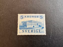 Stockholm slott facit 332 C postfriskt märke