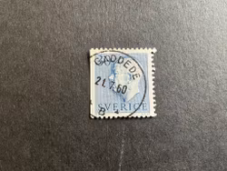 Gustaf VI Adolf facit 416 B1 praktstämplat GÄDDEDE