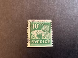 Stående lejon facit 143 A vattenmärke cc med lödskarvslinje