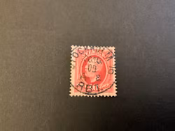 Oscar II facit 54 lyxstämplat STOCKHOLM 16