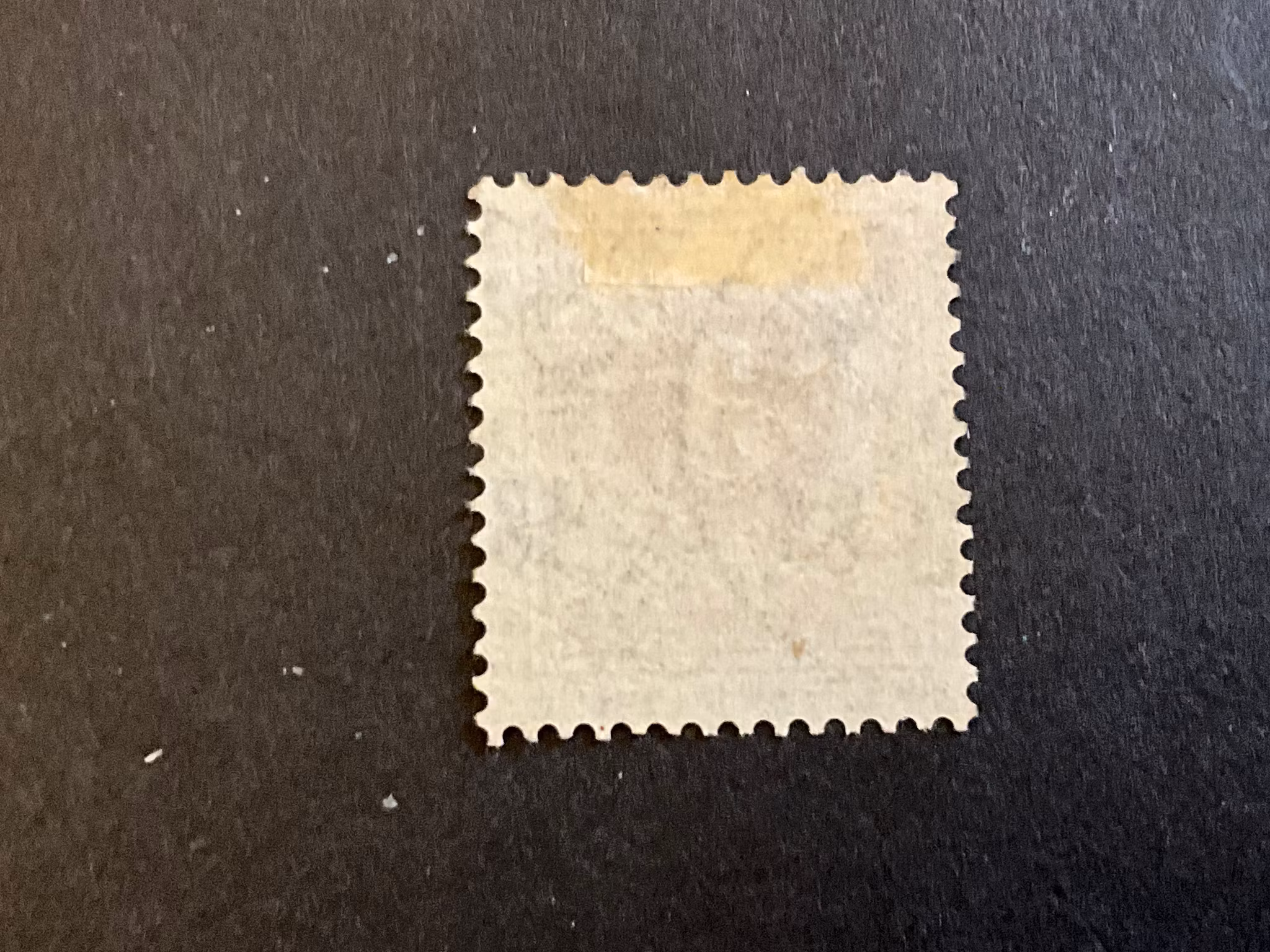 Ringtyp T 13 facit 28 stämplat med vit flöck i ringen+avbruten ytterram