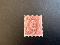 Oscar II facit 39 med vit prick mellan R och I i SVERIGE