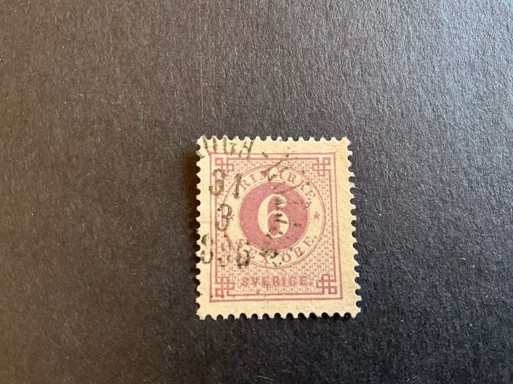 Ringtyp PH facit 44 stämplat märke