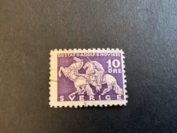 Lützen facit nr 234 C stämplat märke