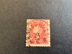 Oscar II posthorn facit 45 praktstämplat ENGELHOLM