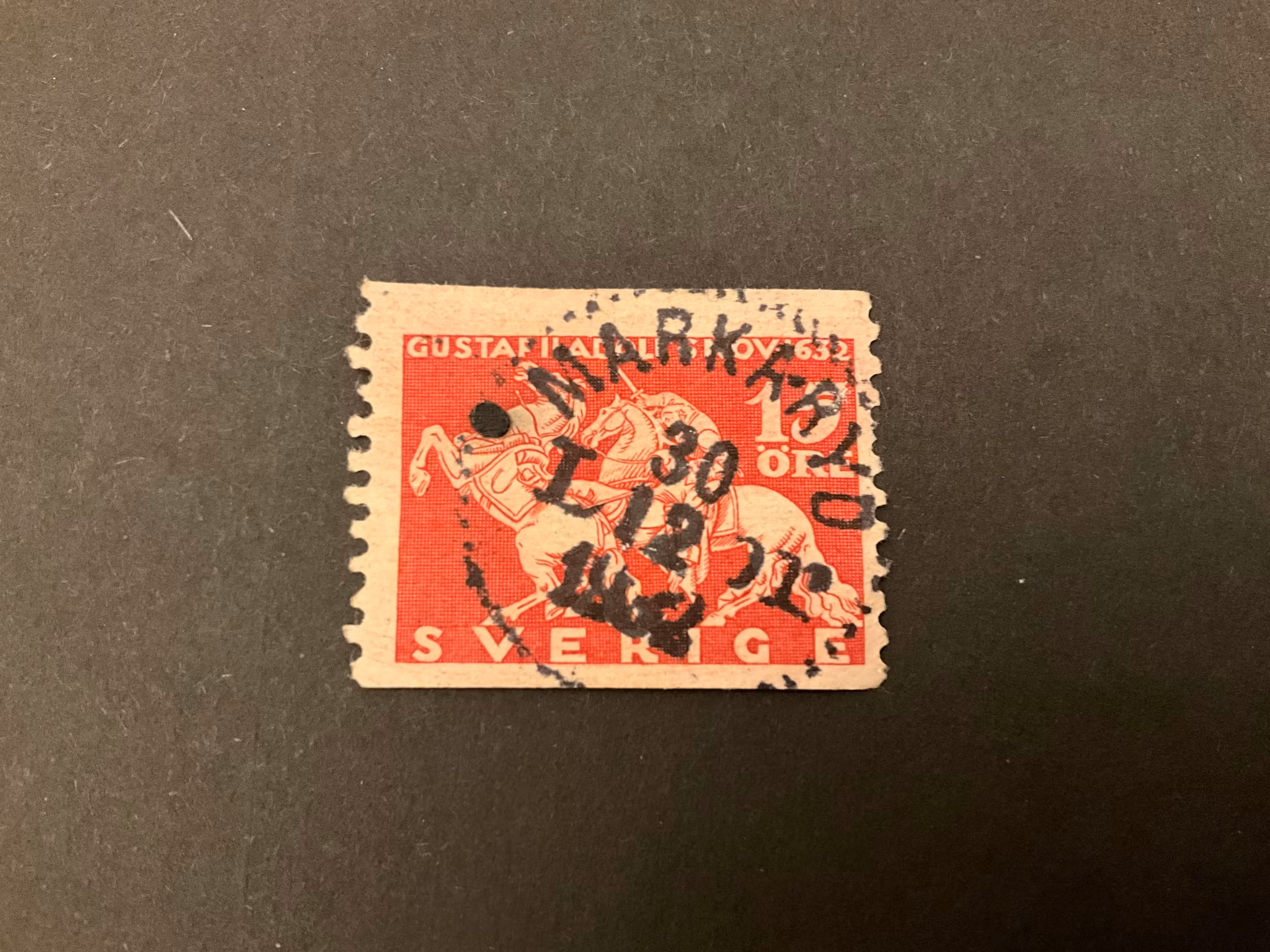 Lützen facit 235 A praktstämplat MARKARYD LBR