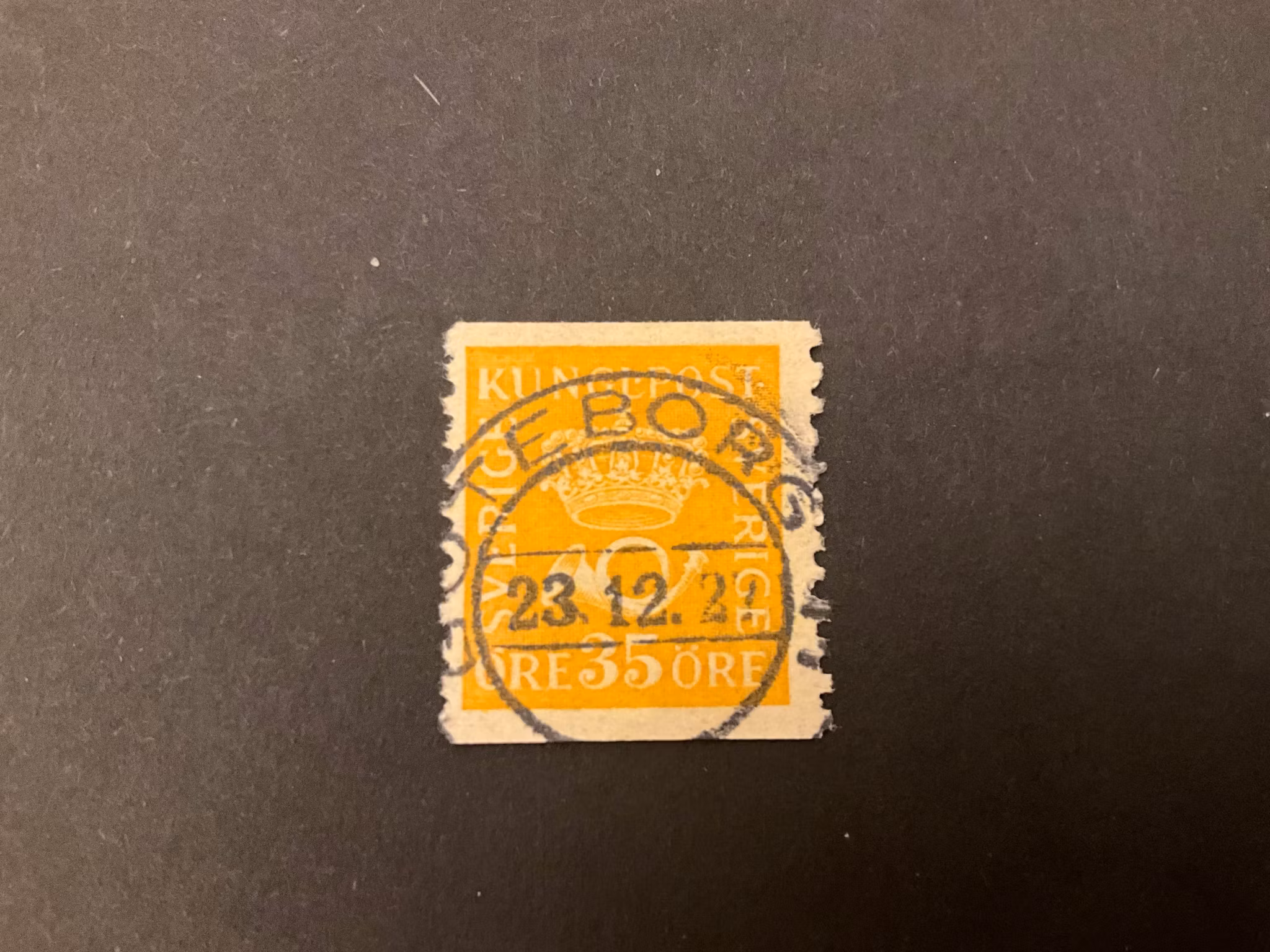 Postemblem facit 157 praktstämplat GÖTEBORG