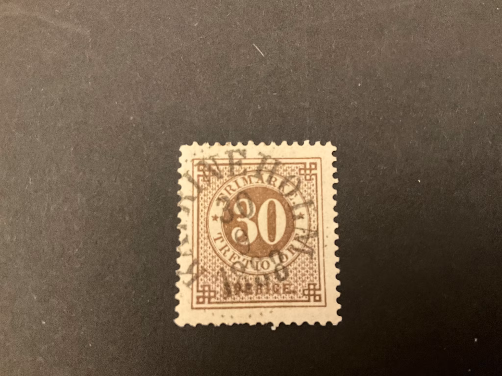 Ringtyp facit 47 praktstämplat KATRINEHOLM