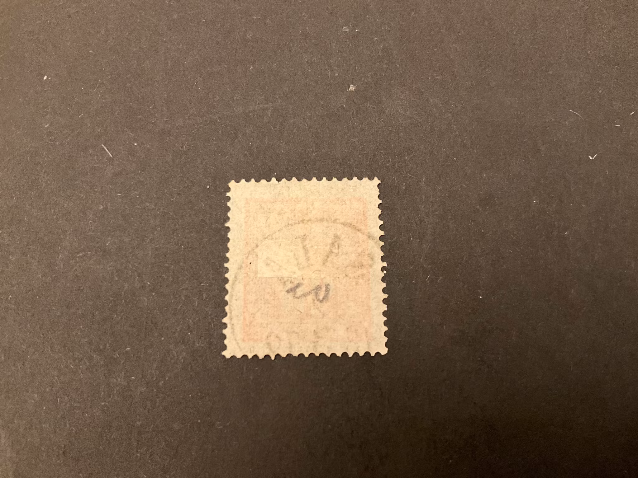 Liggande lejon facit 16 fin stämpel SALA