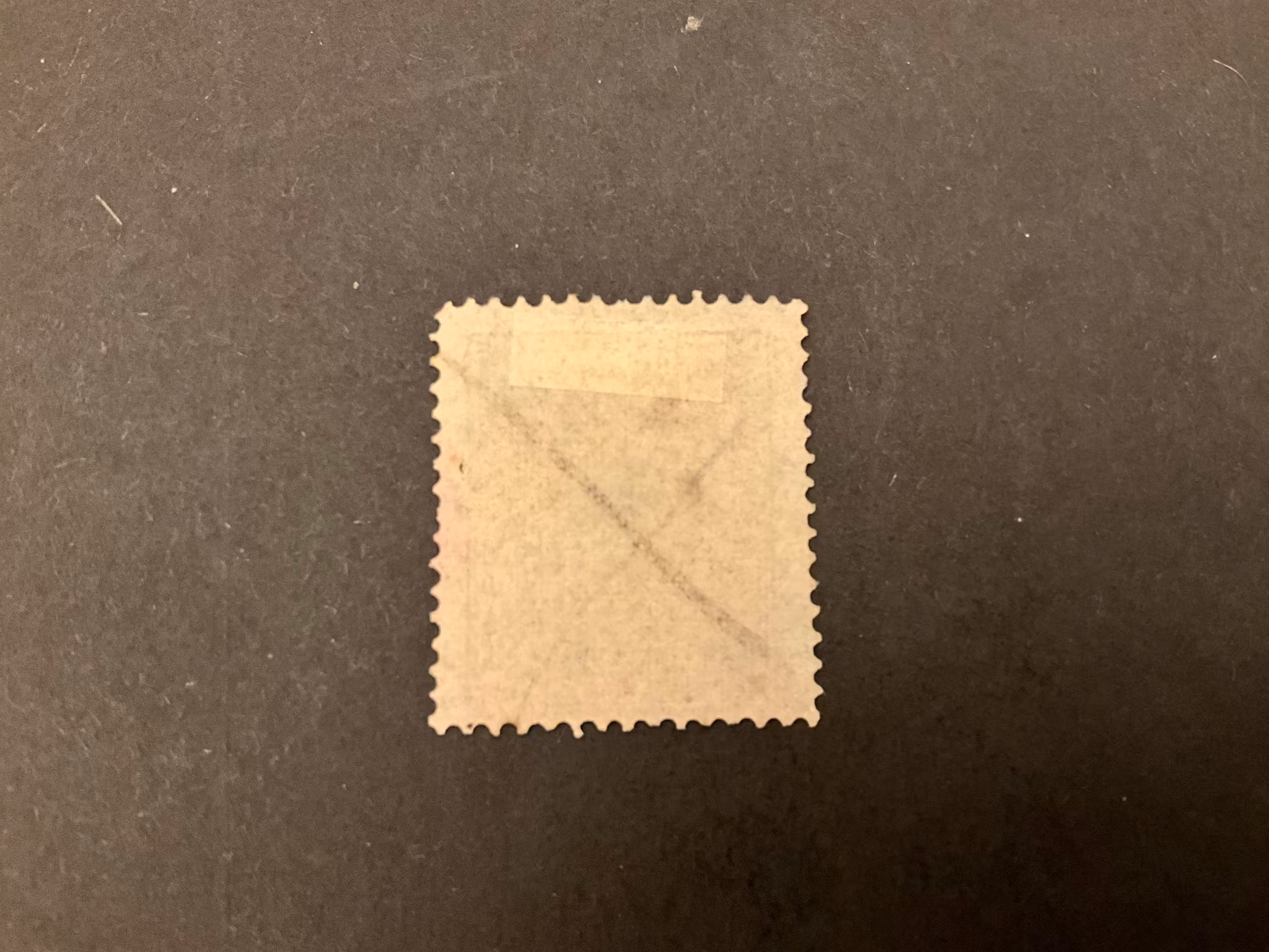 Liggande lejon facit 14 B bläckmakulerat märke