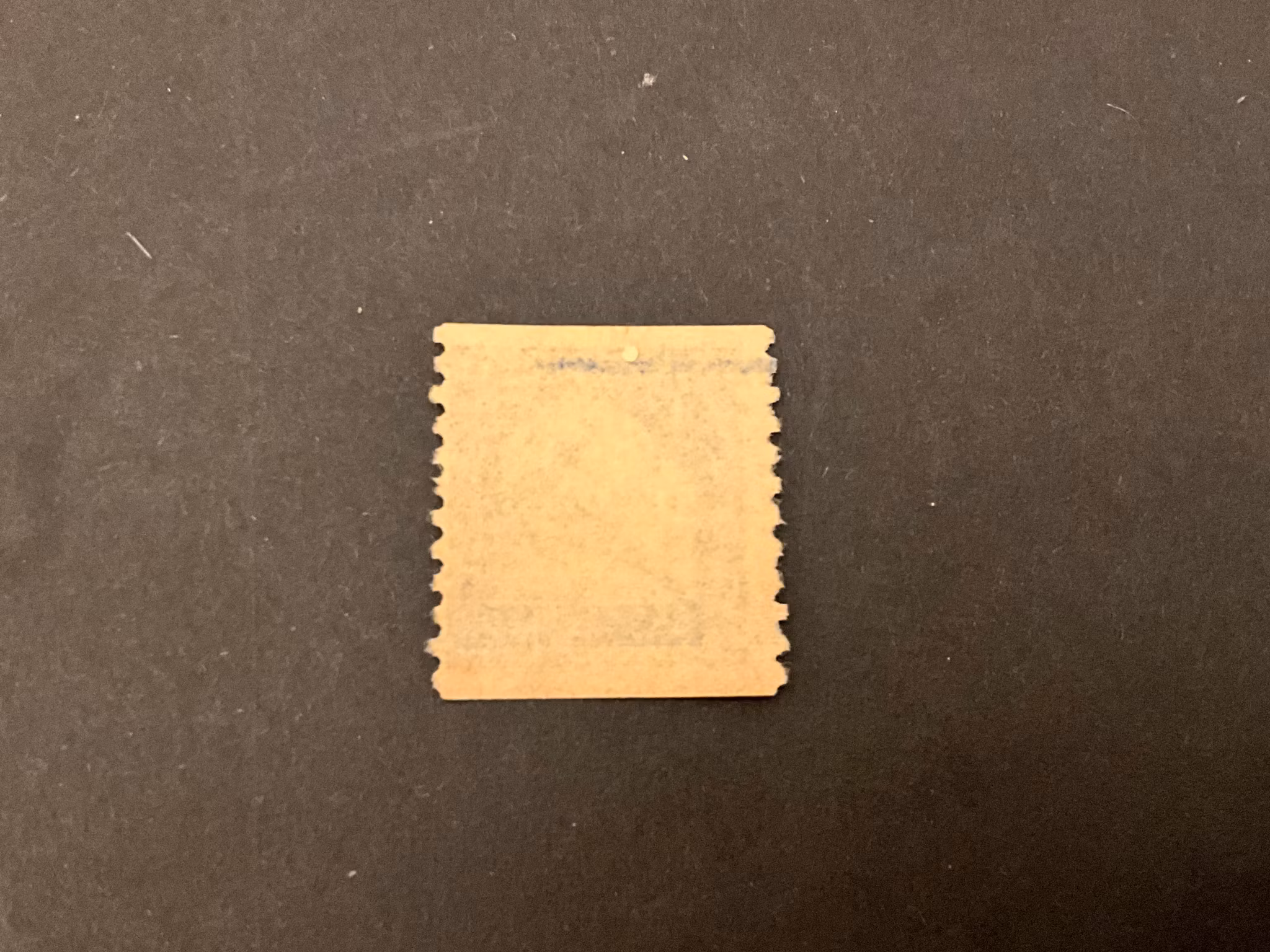 Gustaf II Adolf facit nr 152 A stämplat med plåtsår ovanför 6:an