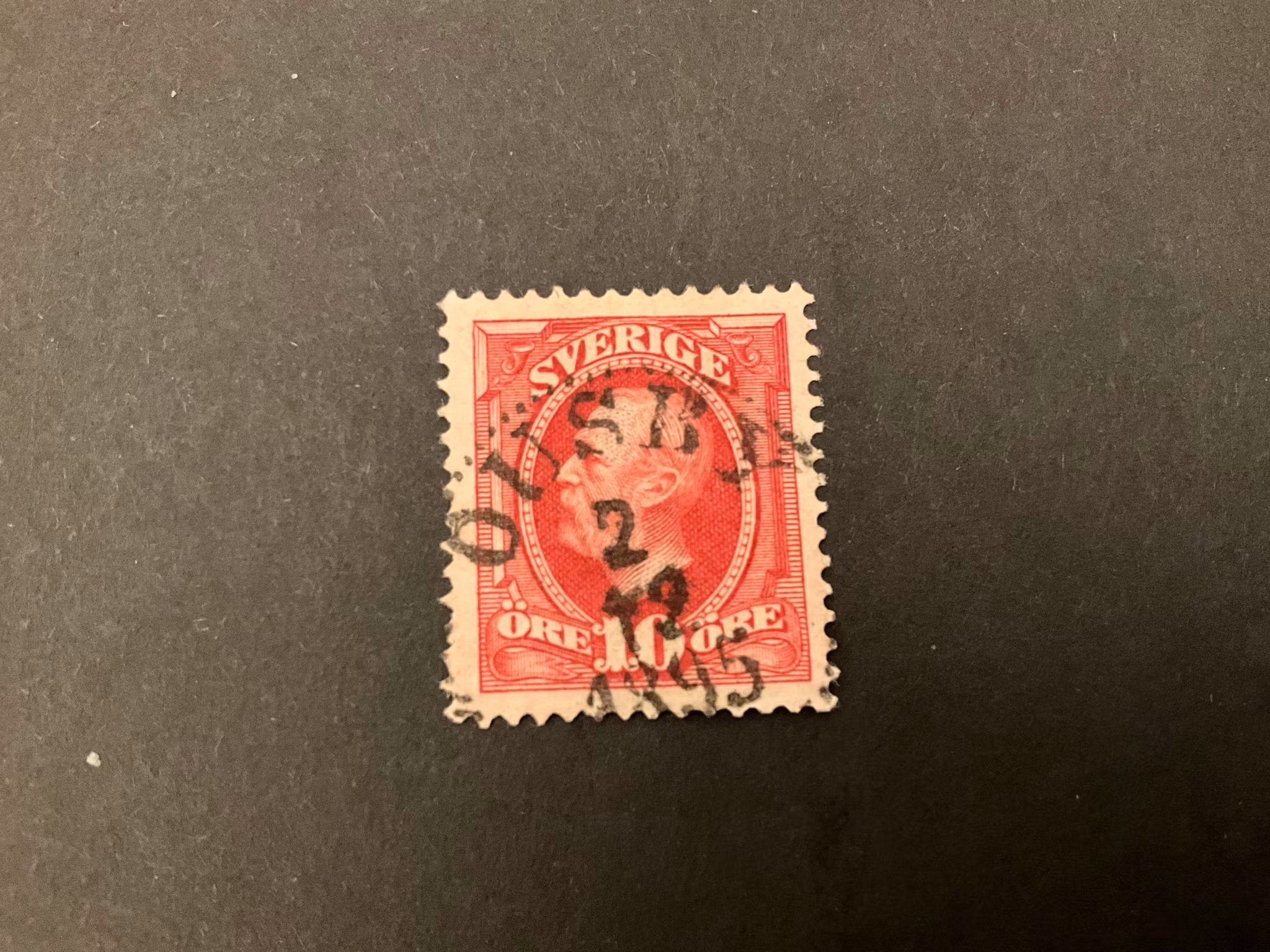 Oscar II facit 54 praktstämplat OUSBY