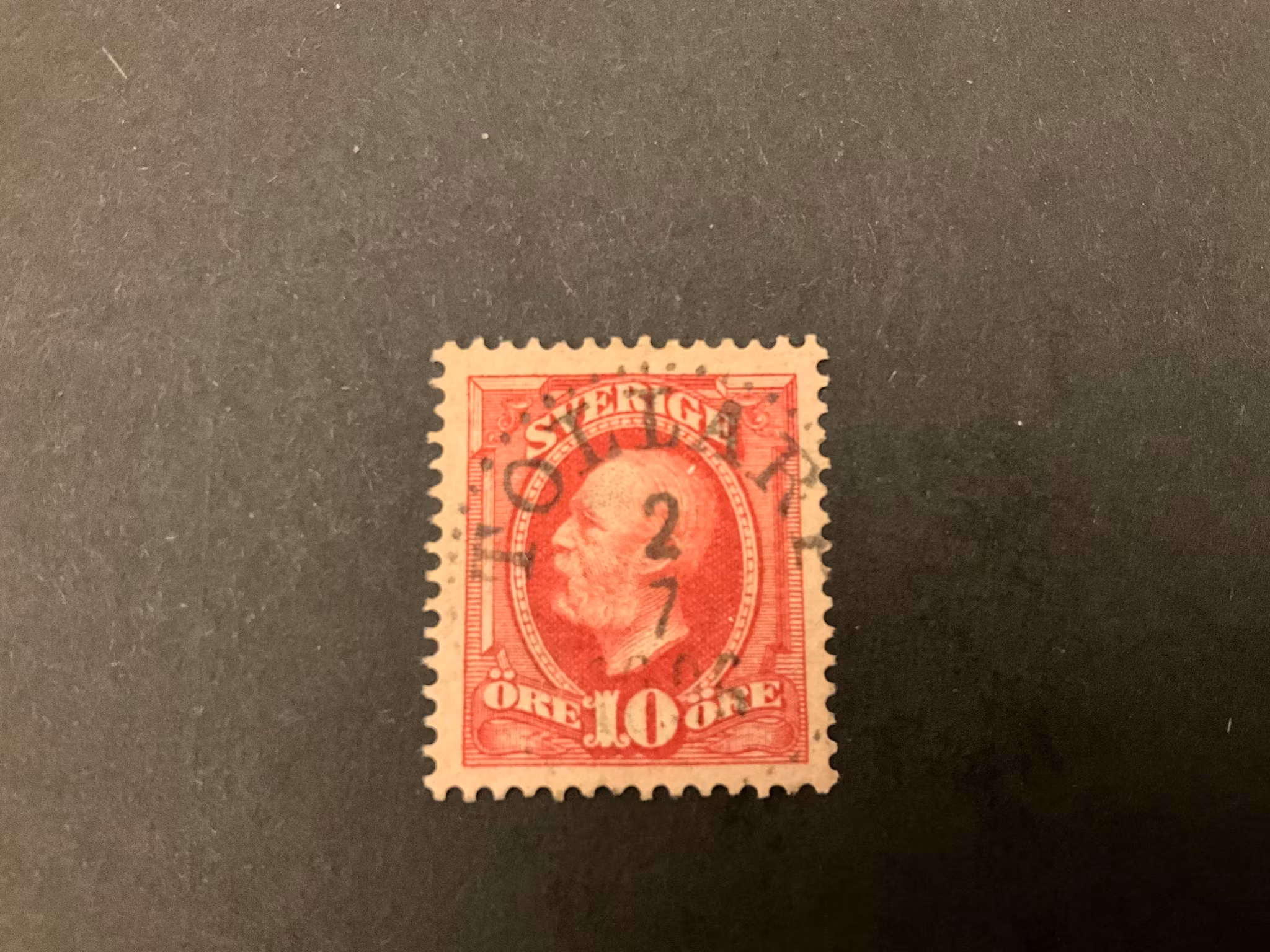 Oscar II facit 54 praktstämplat TOLLARP