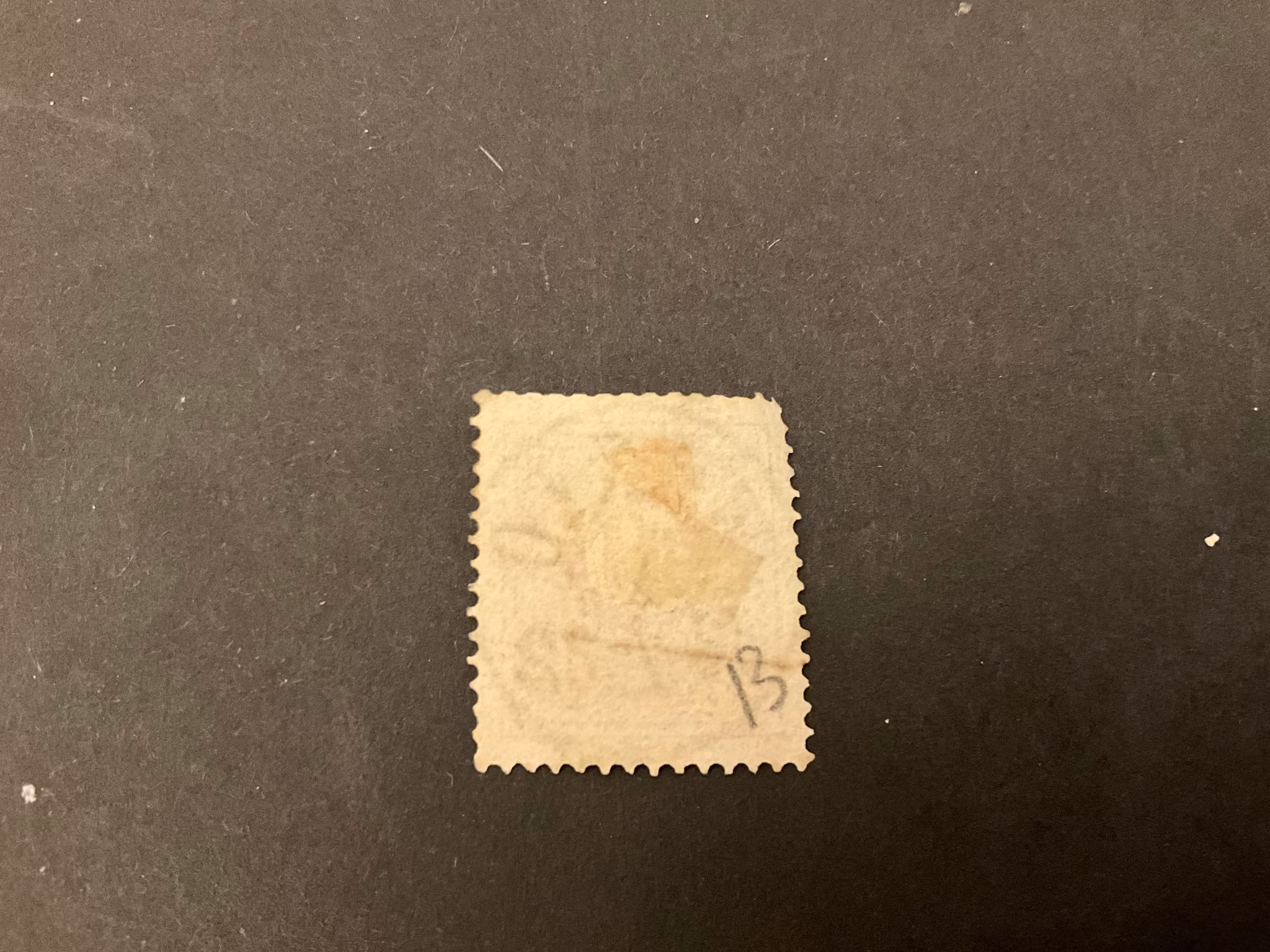 Ringtyp T 13 facit nr 36 lyxstämplat WEXIÖ