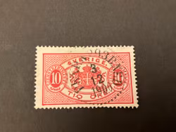 Tjänstefrimärke facit TJ 16 praktstämplat PKXP No 93 B NED