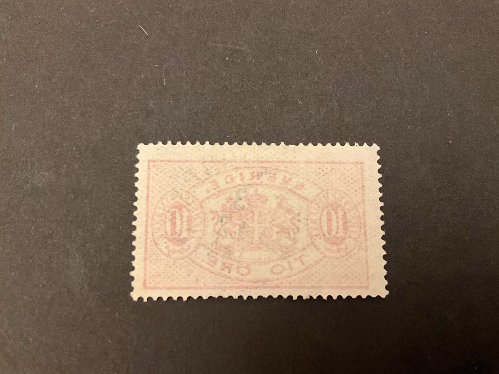 Tjänstefrimärke facit TJ 16 praktstämplat PKXP No 93 B NED