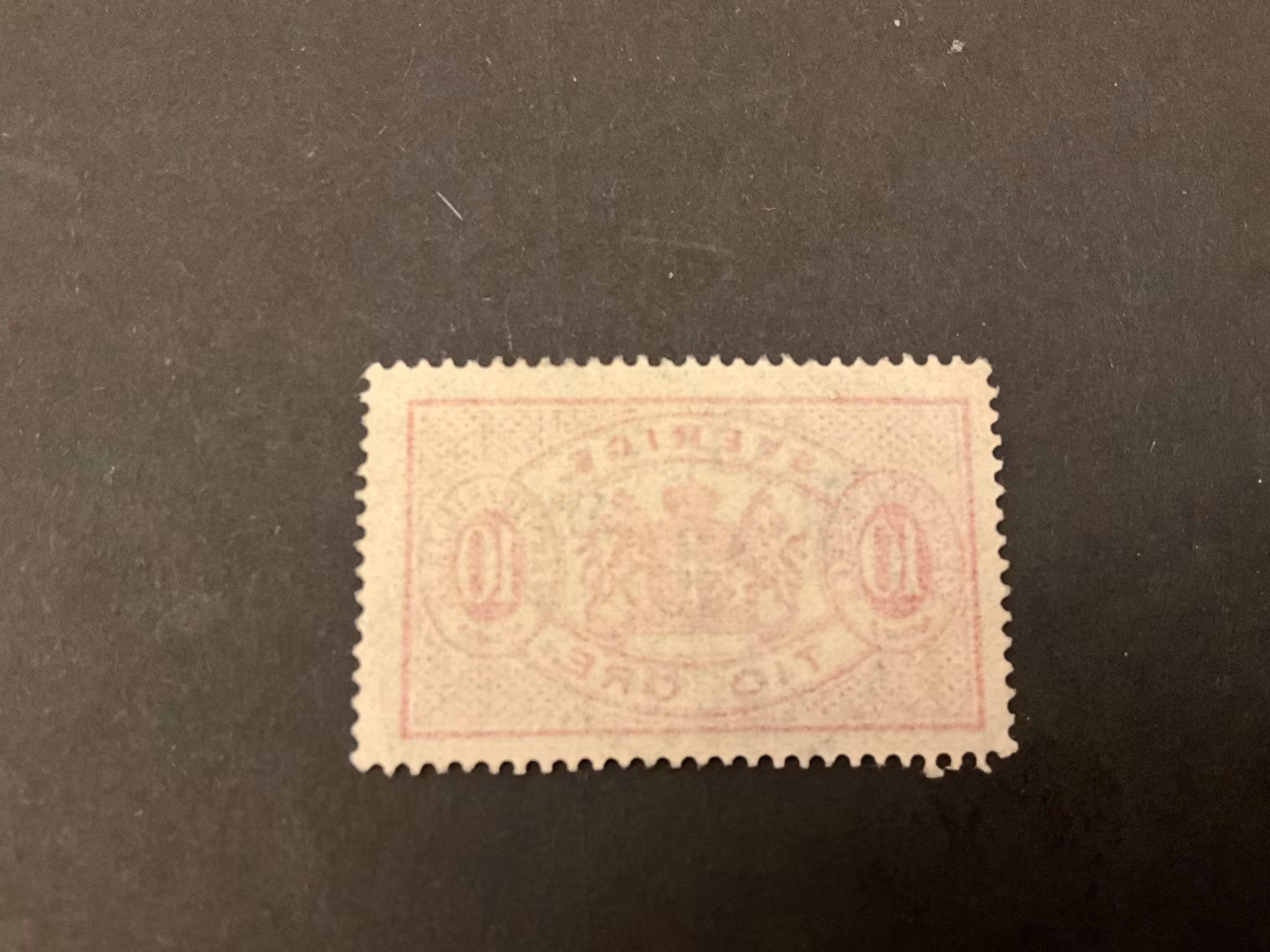 Tjänstefrimärke facit nr TJ 16 lyxstämplat BORÅS