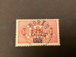 Tjänstefrimärke facit nr TJ 16 lyxstämplat BORÅS LBR