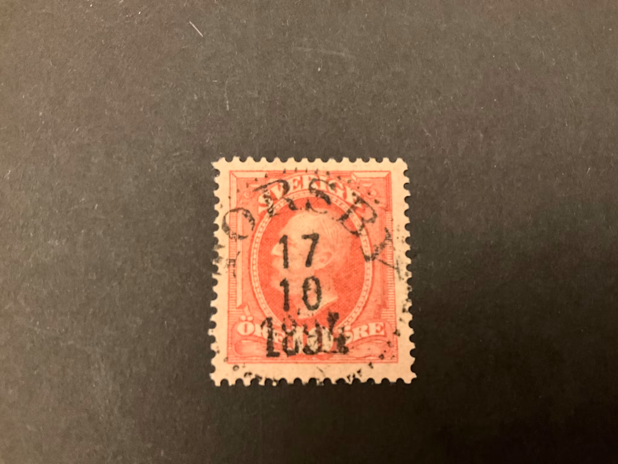 Oscar II facit 54 praktstämplat TORSBY