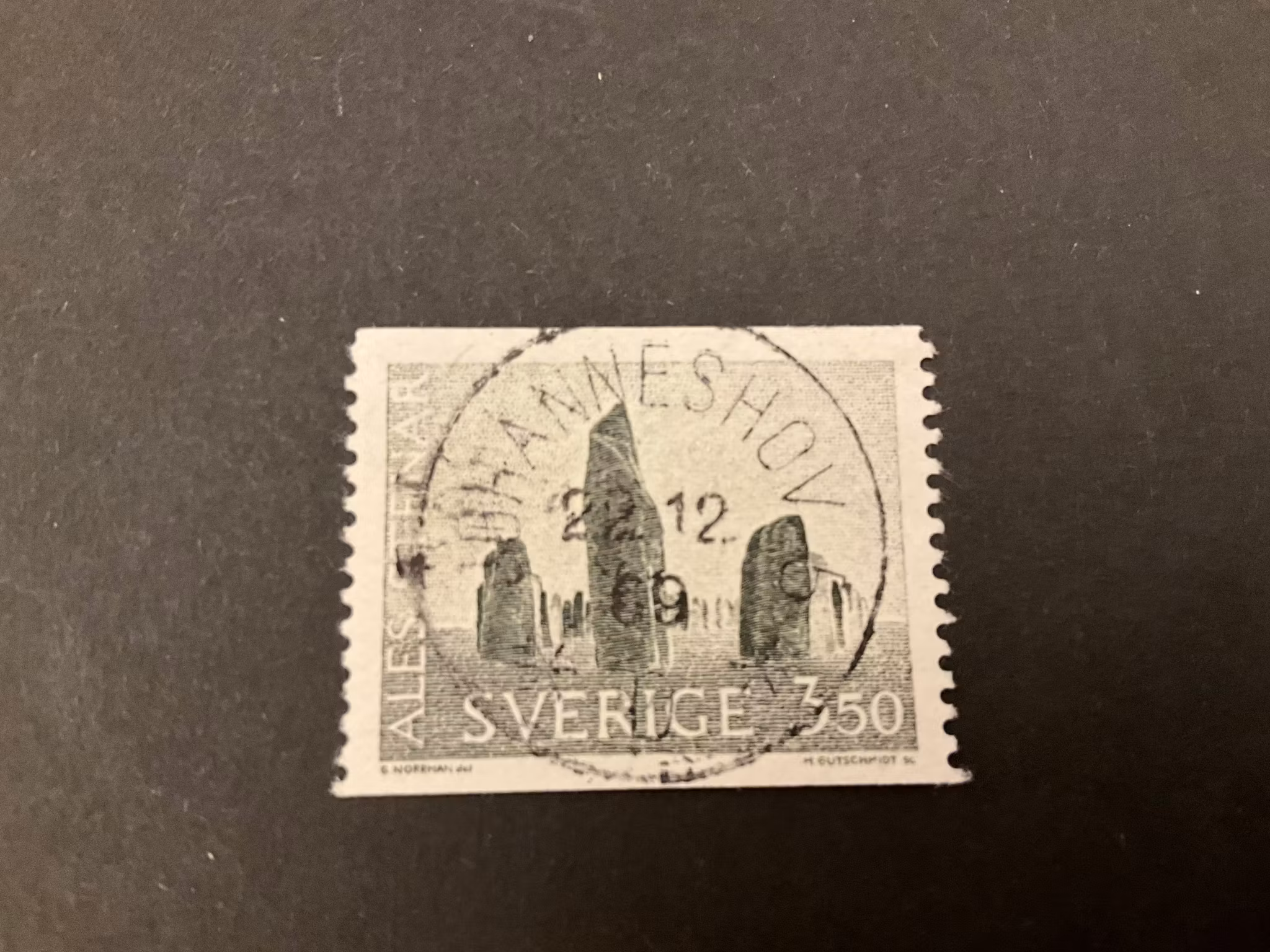 Ale stenar facit 579 lyxstämplat JOHANNESHOV