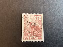 Götstålet facit 496 praktstämplat HALLSTAVIK